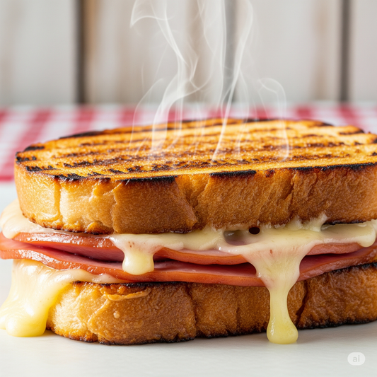 Grilled Ham & Cheese Sandwich