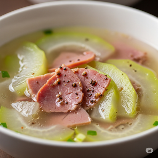 Winter Melon Ham Soup