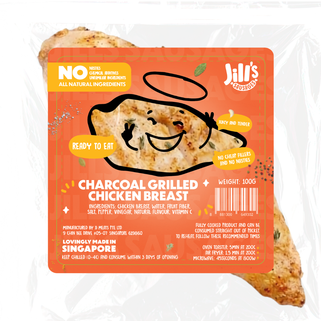 Charcoal Grilled Chicken Breast - Ready to Eat, Nasties Free