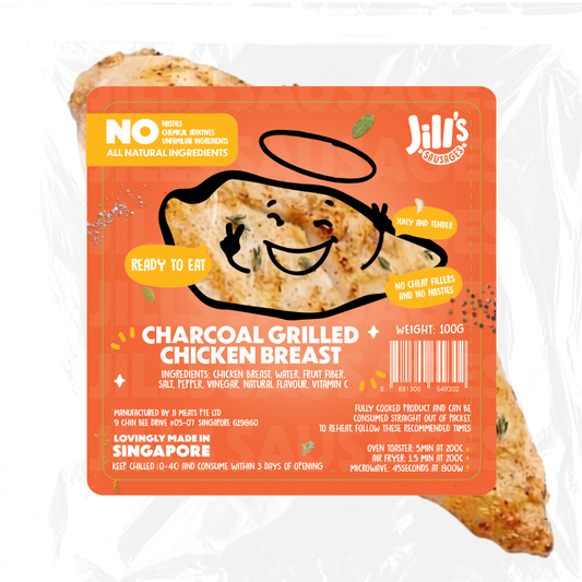 Charcoal Grilled Chicken Breast - Ready to Eat, Nasties Free
