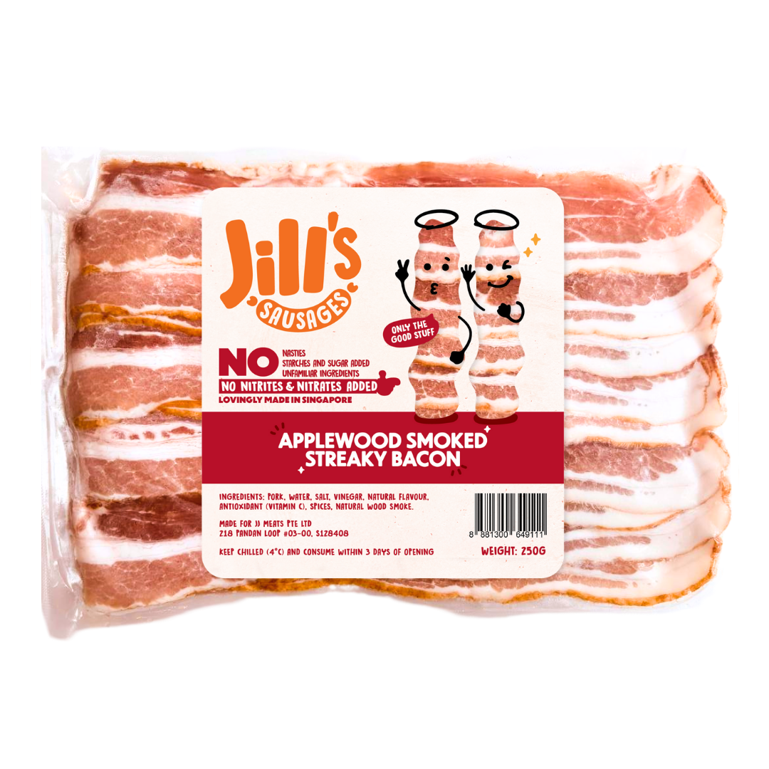 Smk Streaky Bacon 3mm, frozen