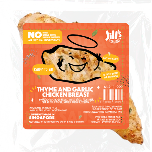 Thyme and Garlic Chicken Breast - Ready to Eat, Nasties Free